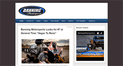 Desktop Screenshot of banningmotorsports.com